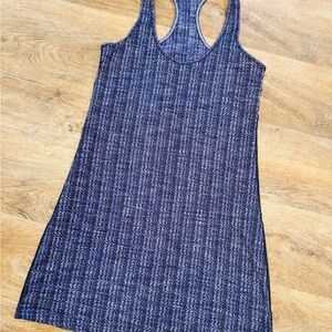 lululemon athletica Heathered Blue-Purple Knit Tank Top